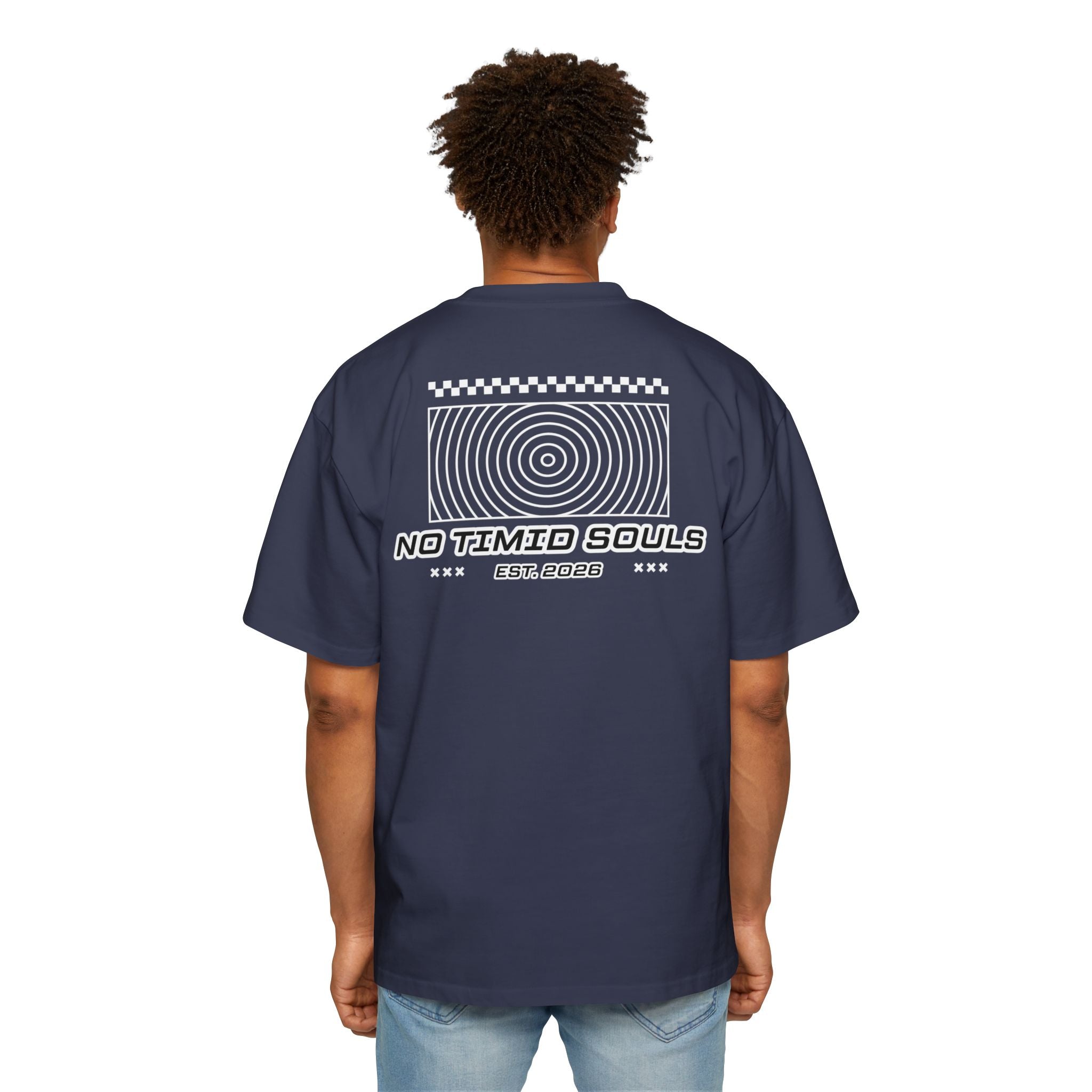No Timid Souls Oversized Tee