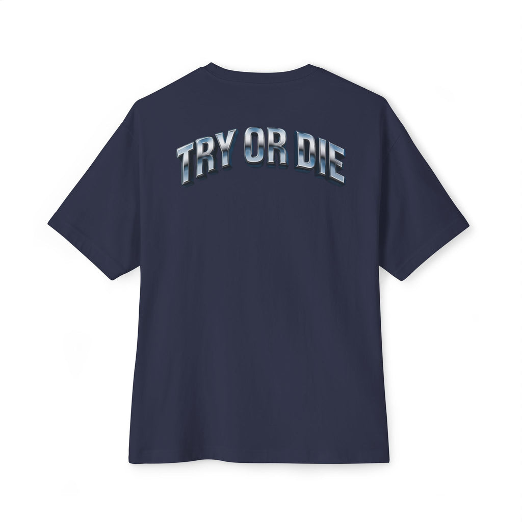 Oversized Boxy Chrome Graphic Tee