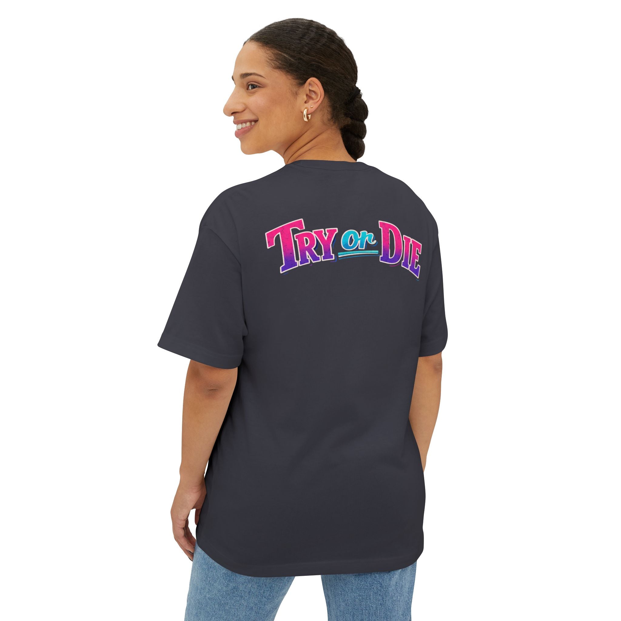 Vintage Graphic T-shirt "My mom never cry"