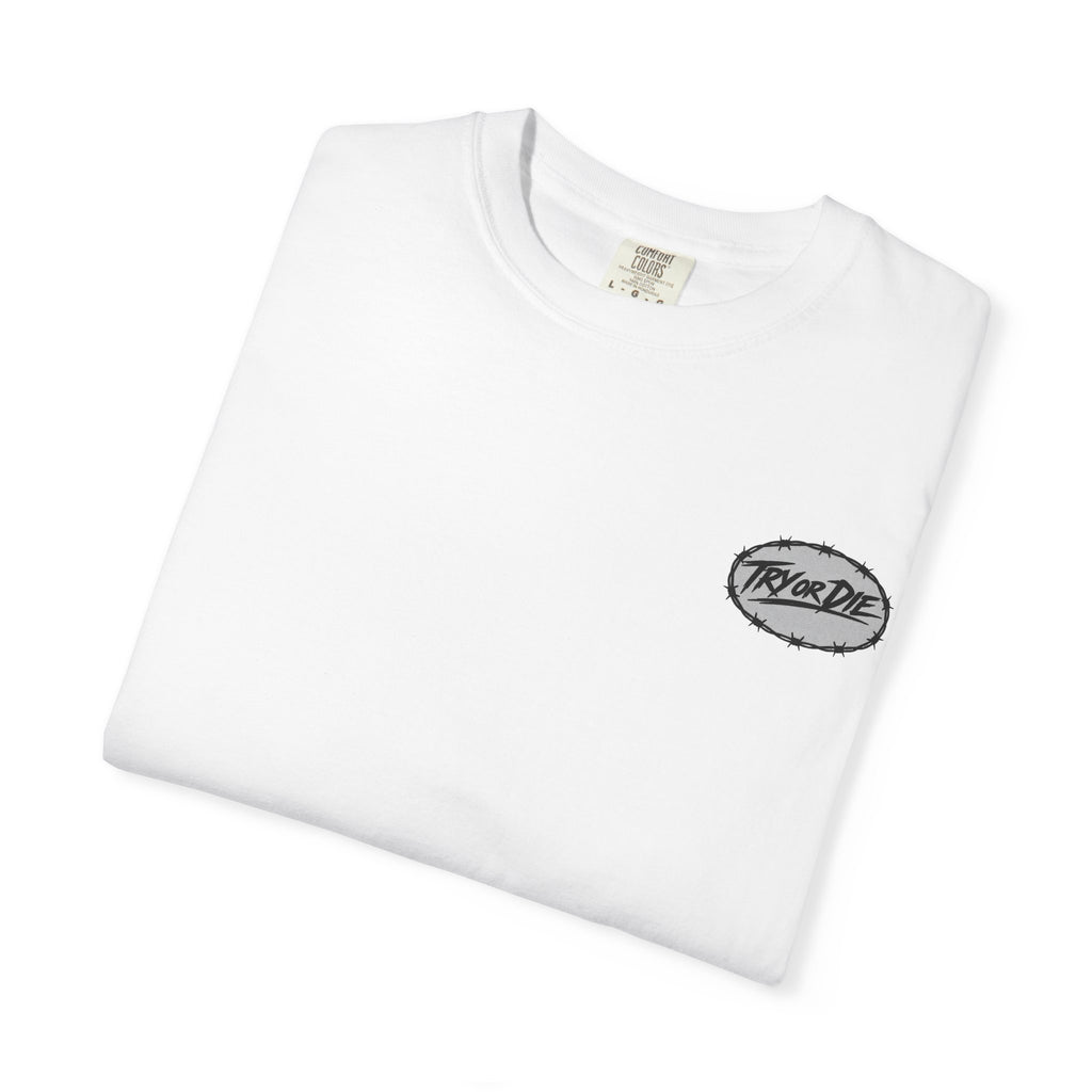 Try or Die garment-dyed T-shirt