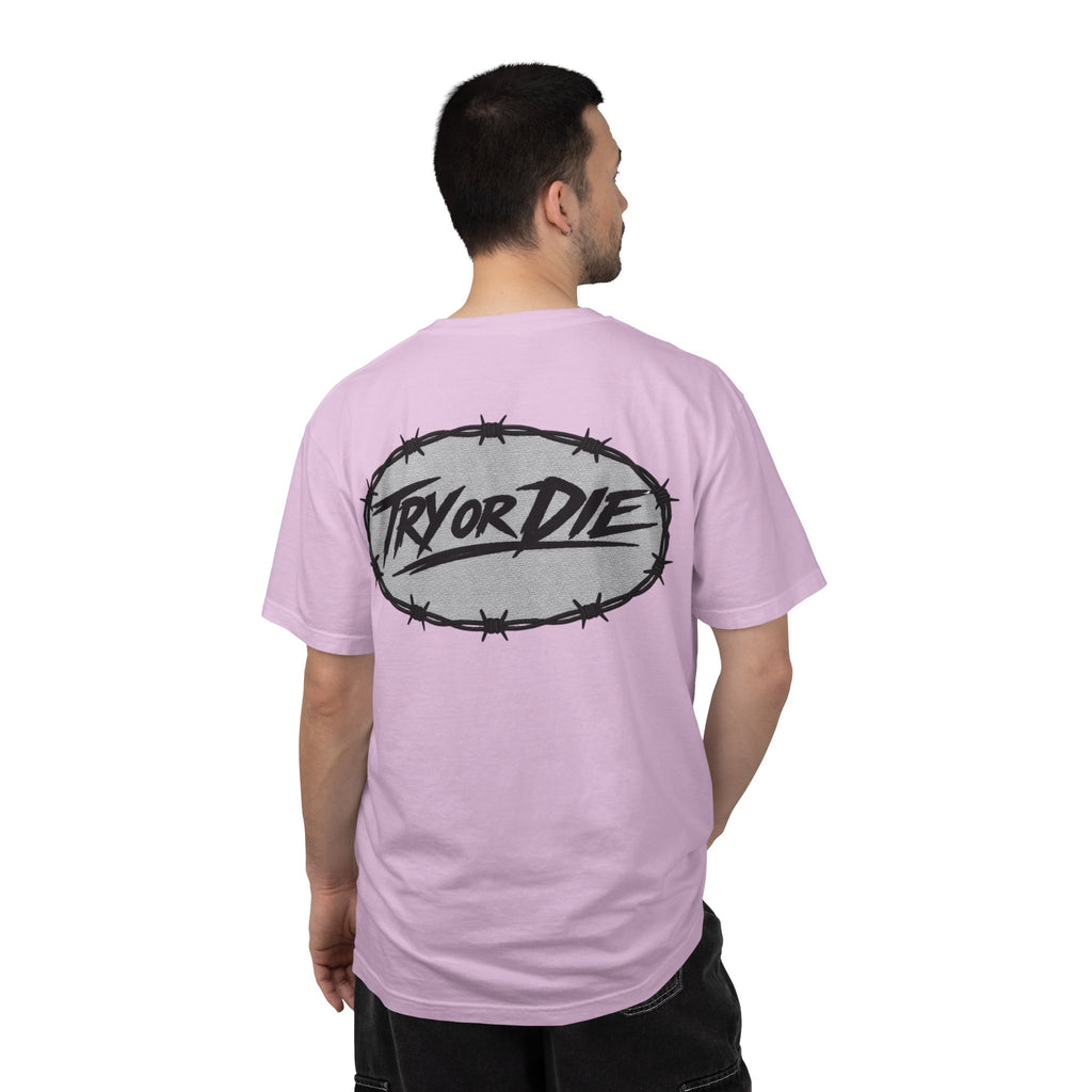 Try or Die garment-dyed T-shirt