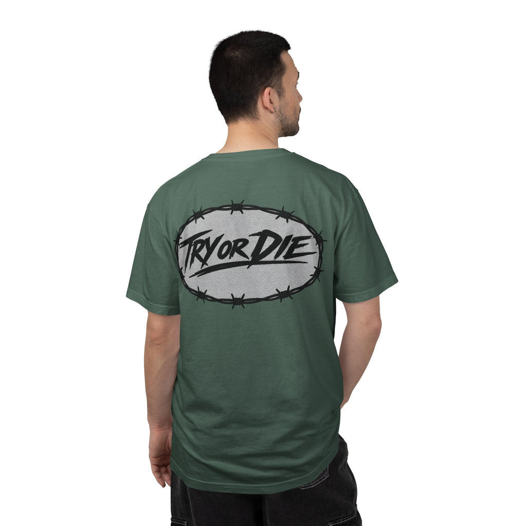 Try or Die garment-dyed T-shirt