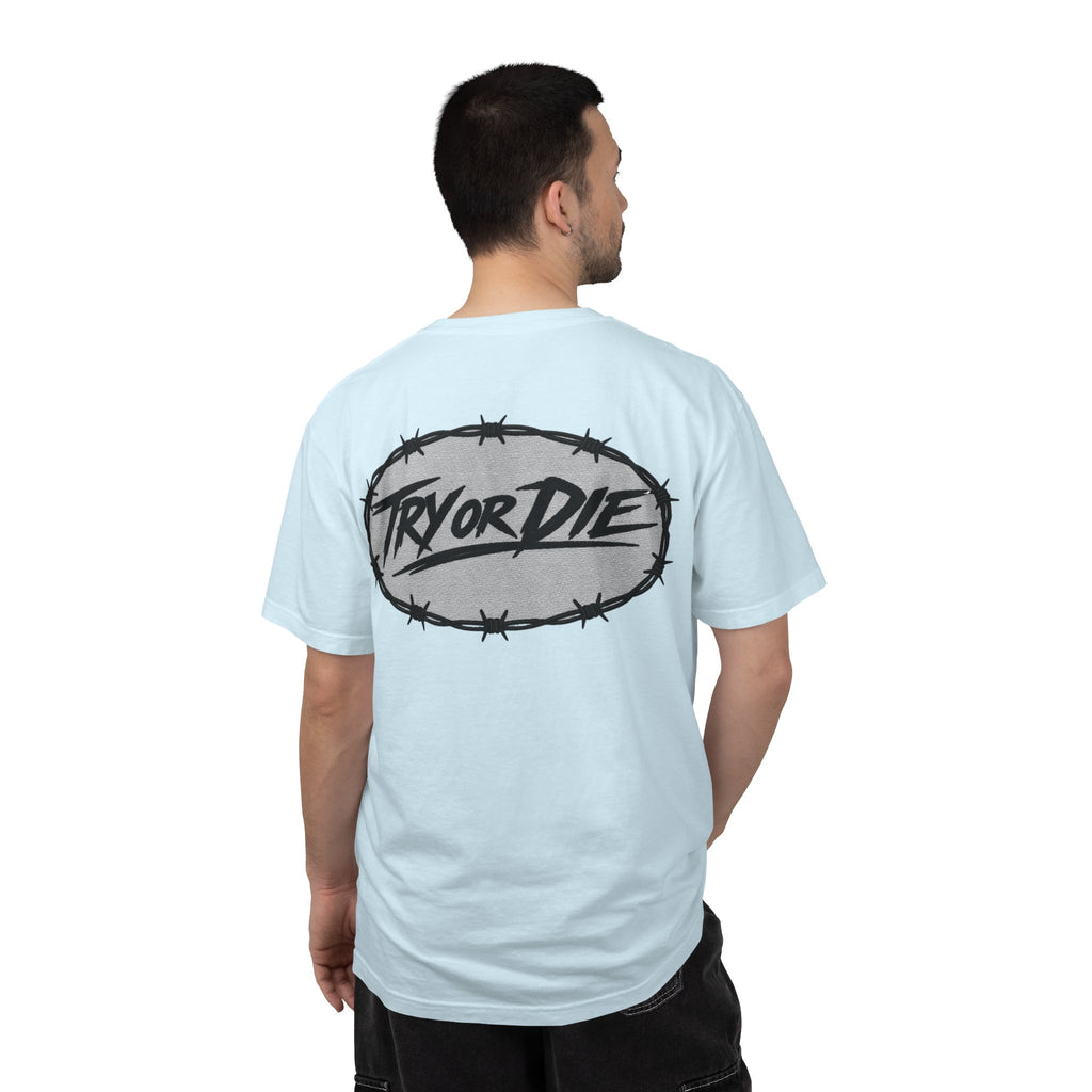 Try or Die garment-dyed T-shirt