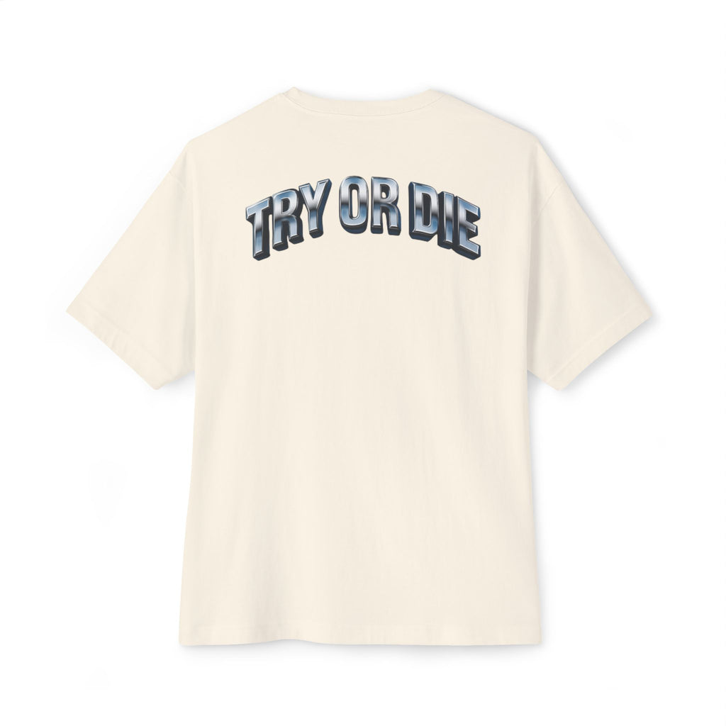 Oversized Boxy Chrome Graphic Tee