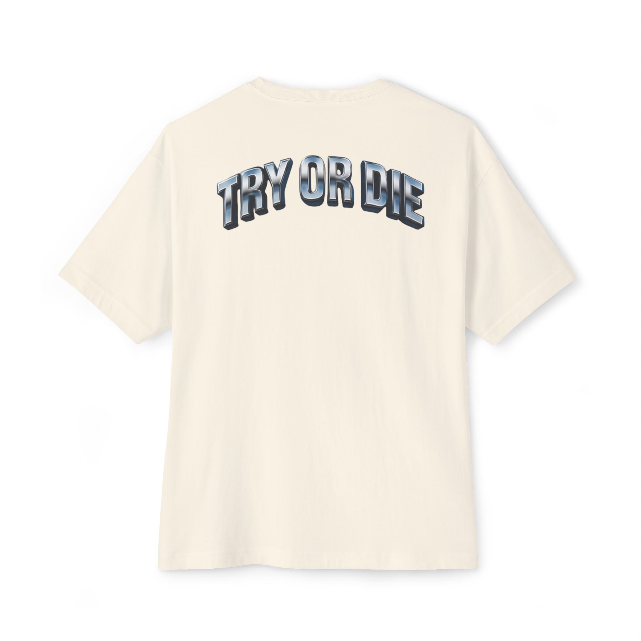 Oversized Boxy Chrome Graphic Tee