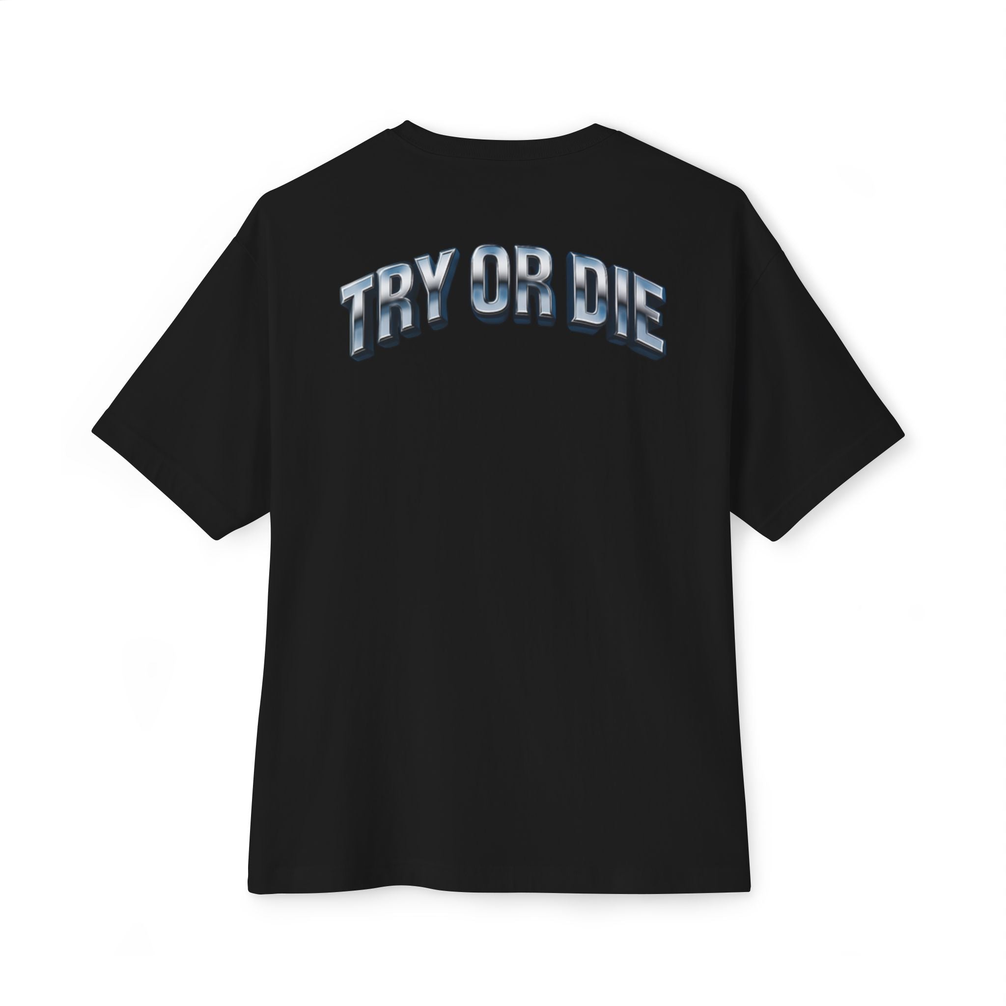 Oversized Boxy Chrome Graphic Tee