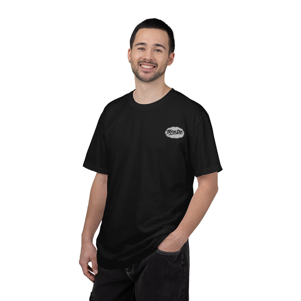 Try or Die garment-dyed T-shirt