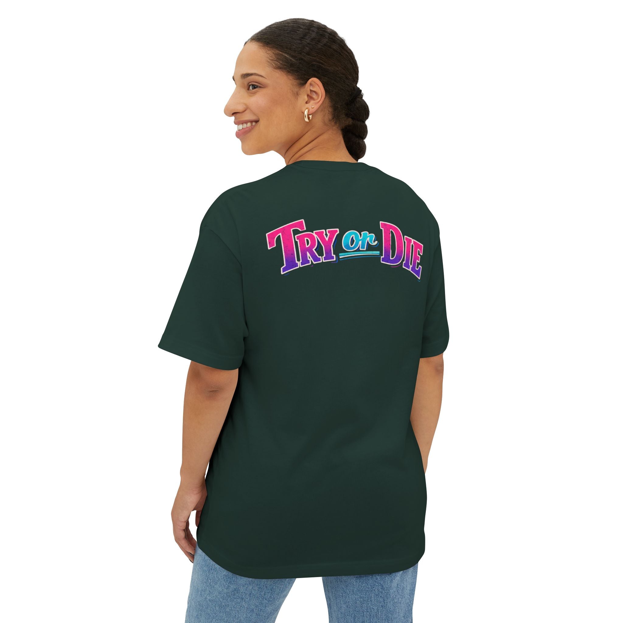 Vintage Graphic T-shirt "My mom never cry"