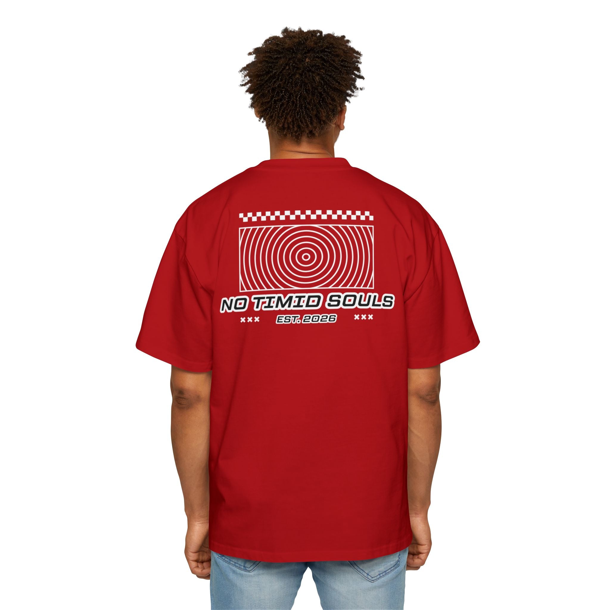 No Timid Souls Oversized Tee