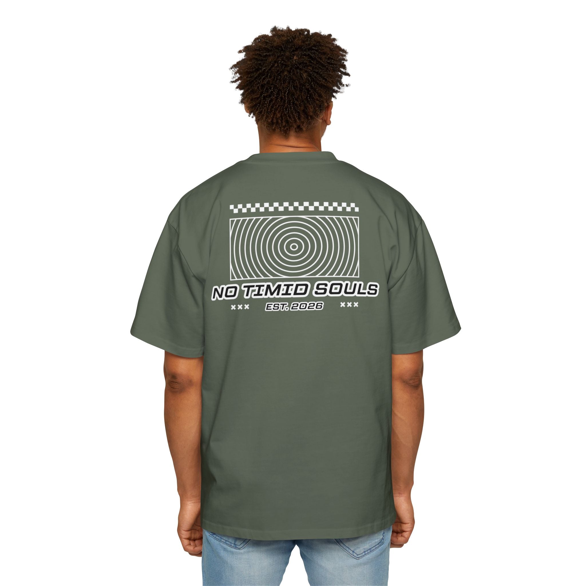 No Timid Souls Oversized Tee