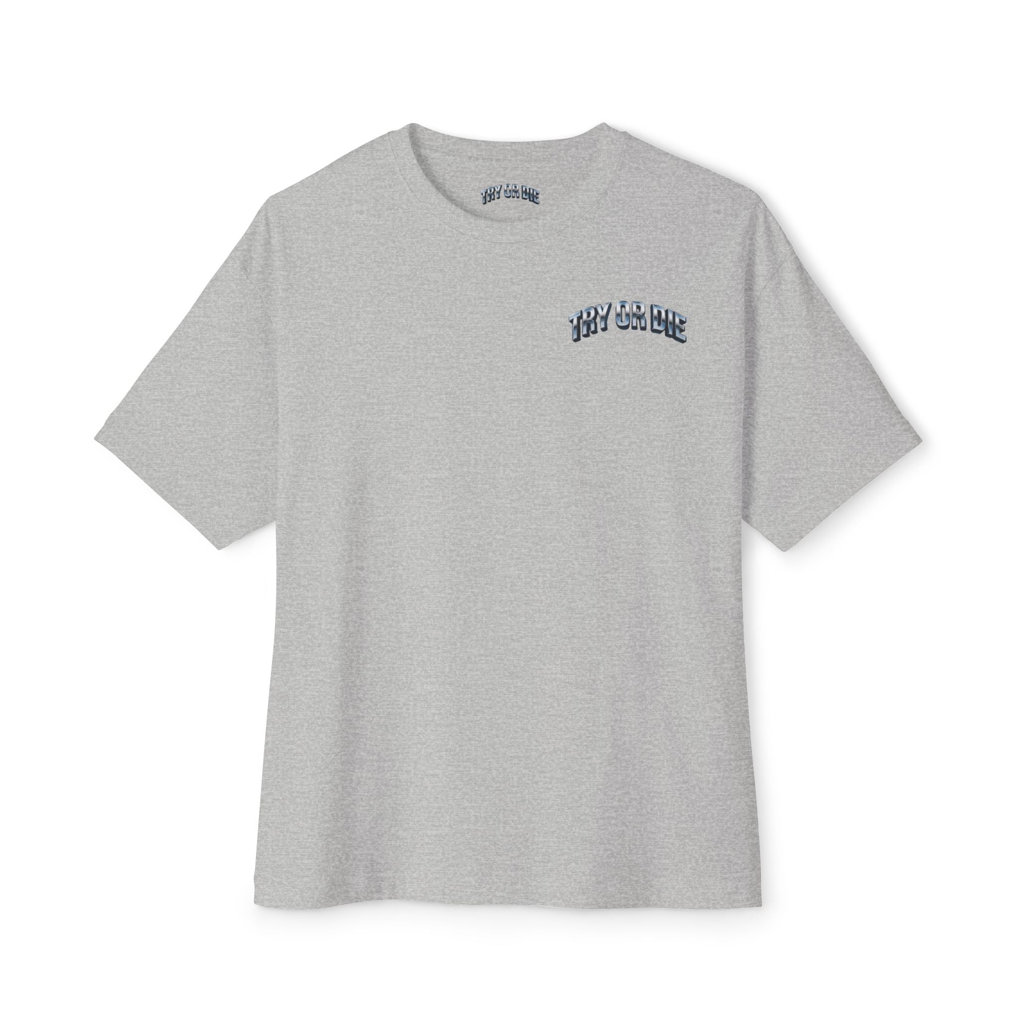 Oversized Boxy Chrome Graphic Tee
