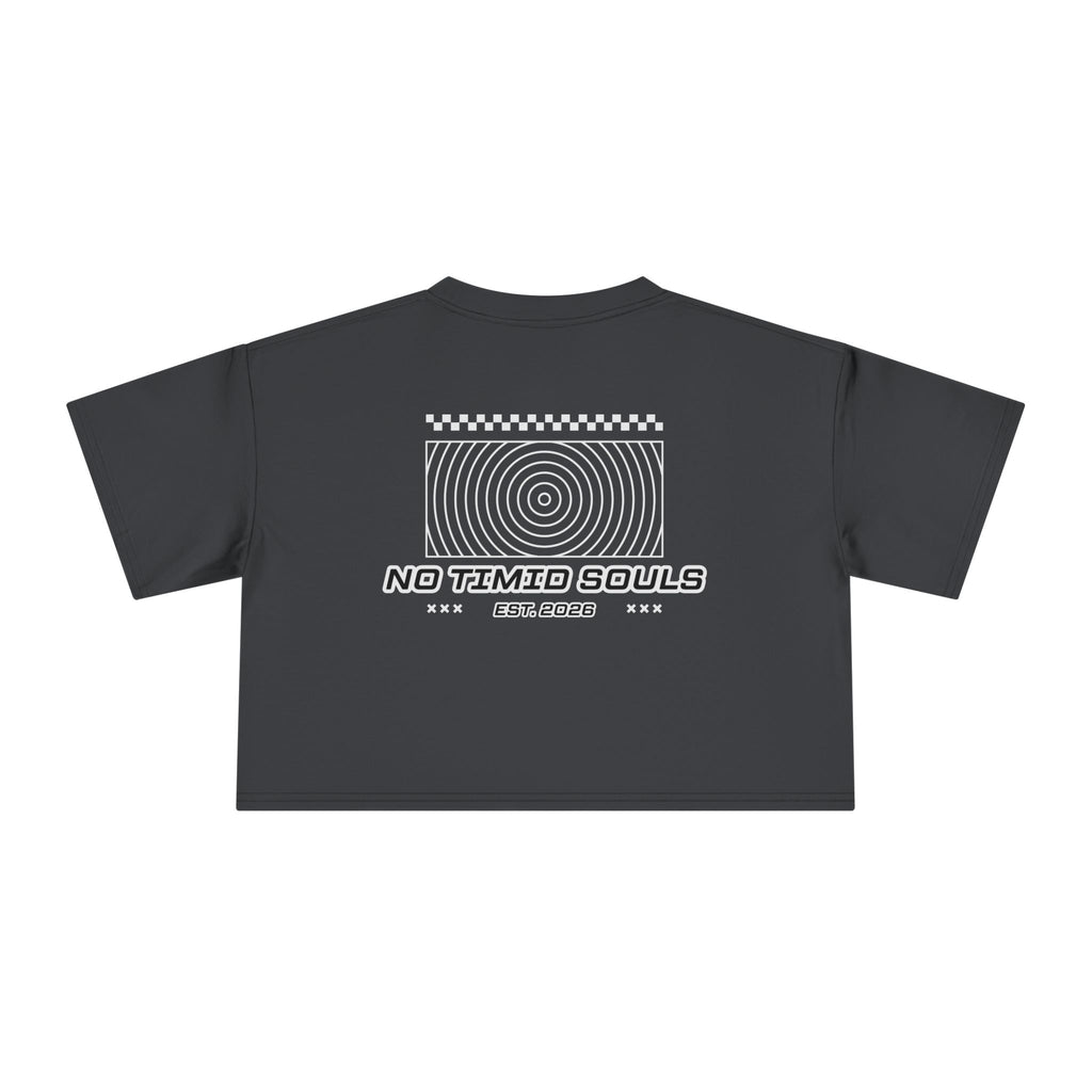 No Timid Souls Women's Crop Tee