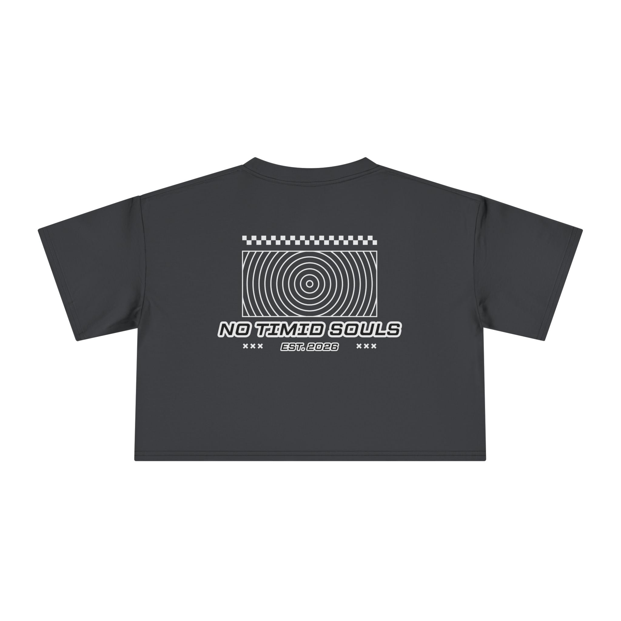 No Timid Souls Women's Crop Tee