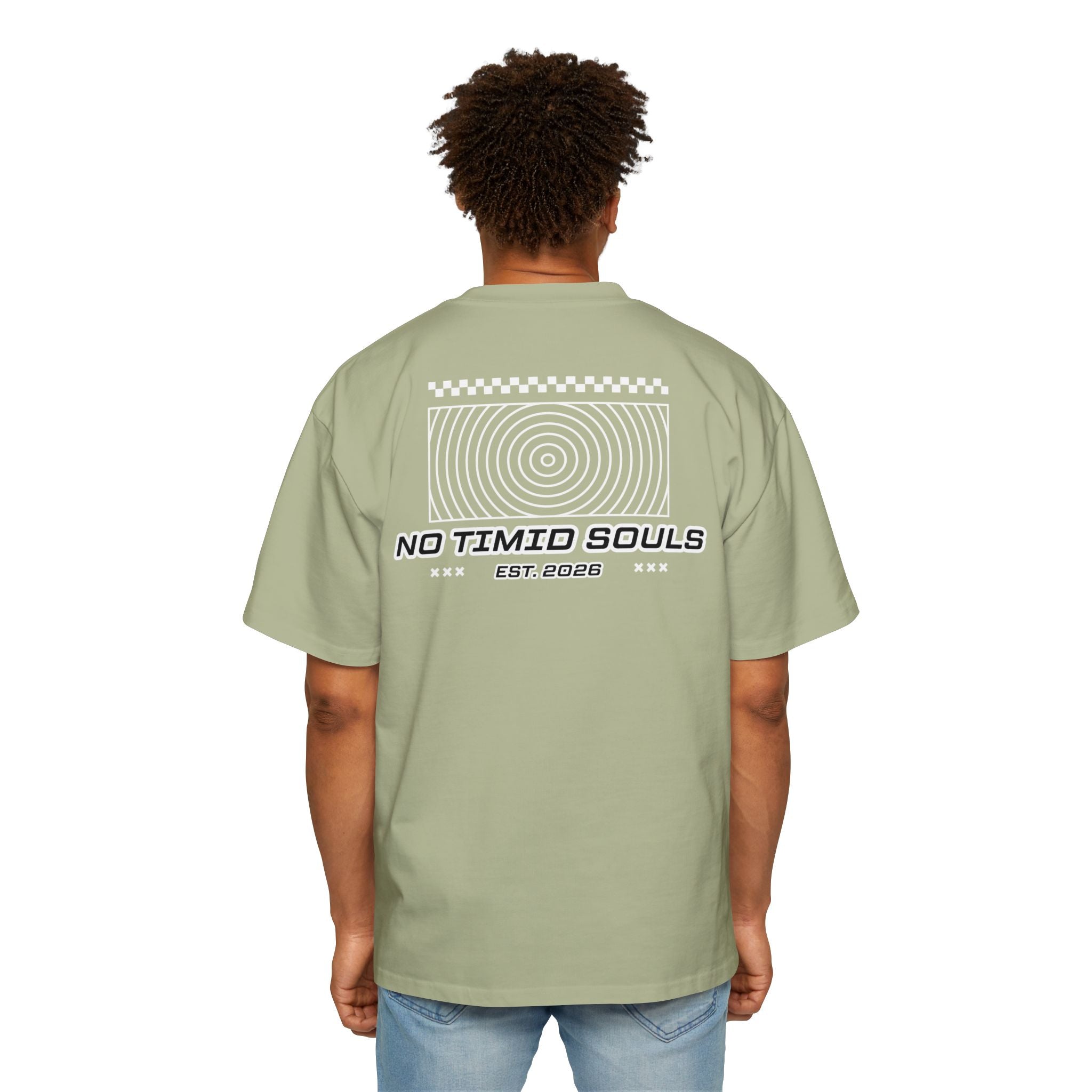 No Timid Souls Oversized Tee