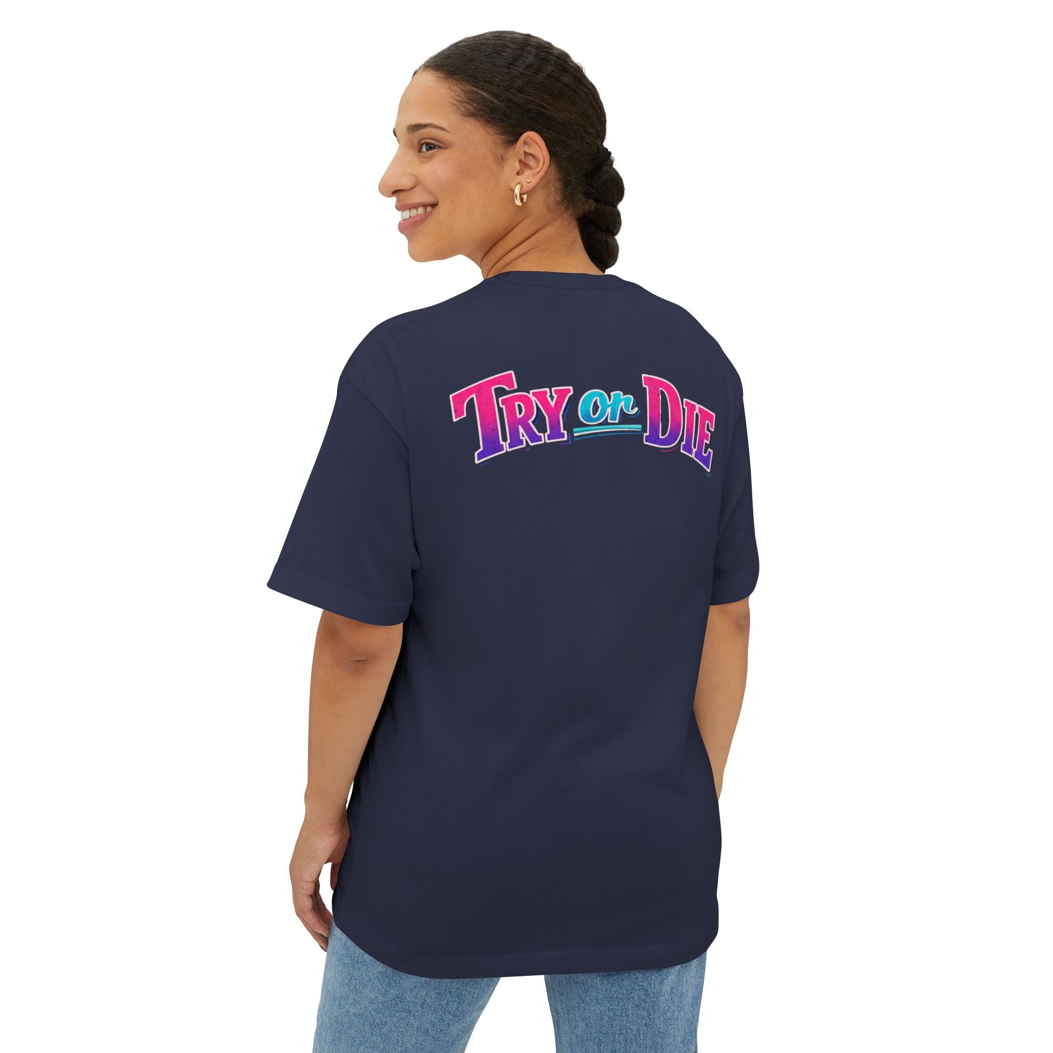 Vintage Graphic T-shirt "My mom never cry"