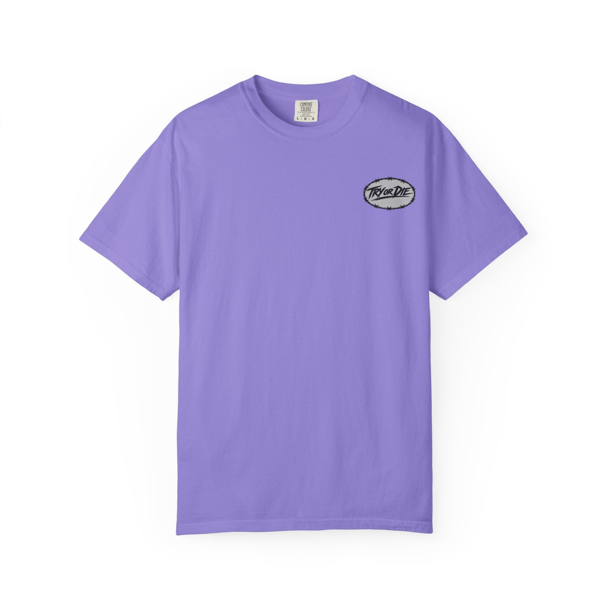 Try or Die garment-dyed T-shirt