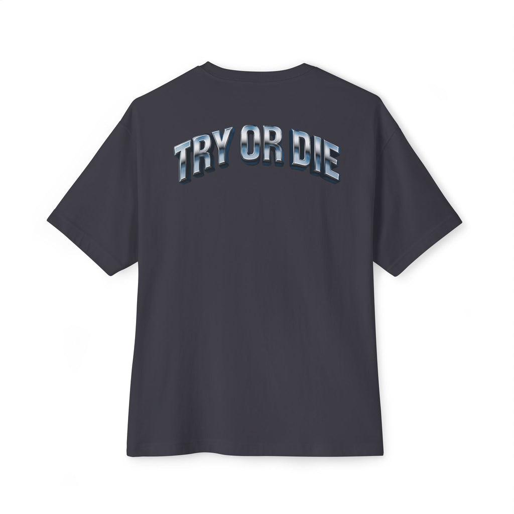 Oversized Boxy Chrome Graphic Tee
