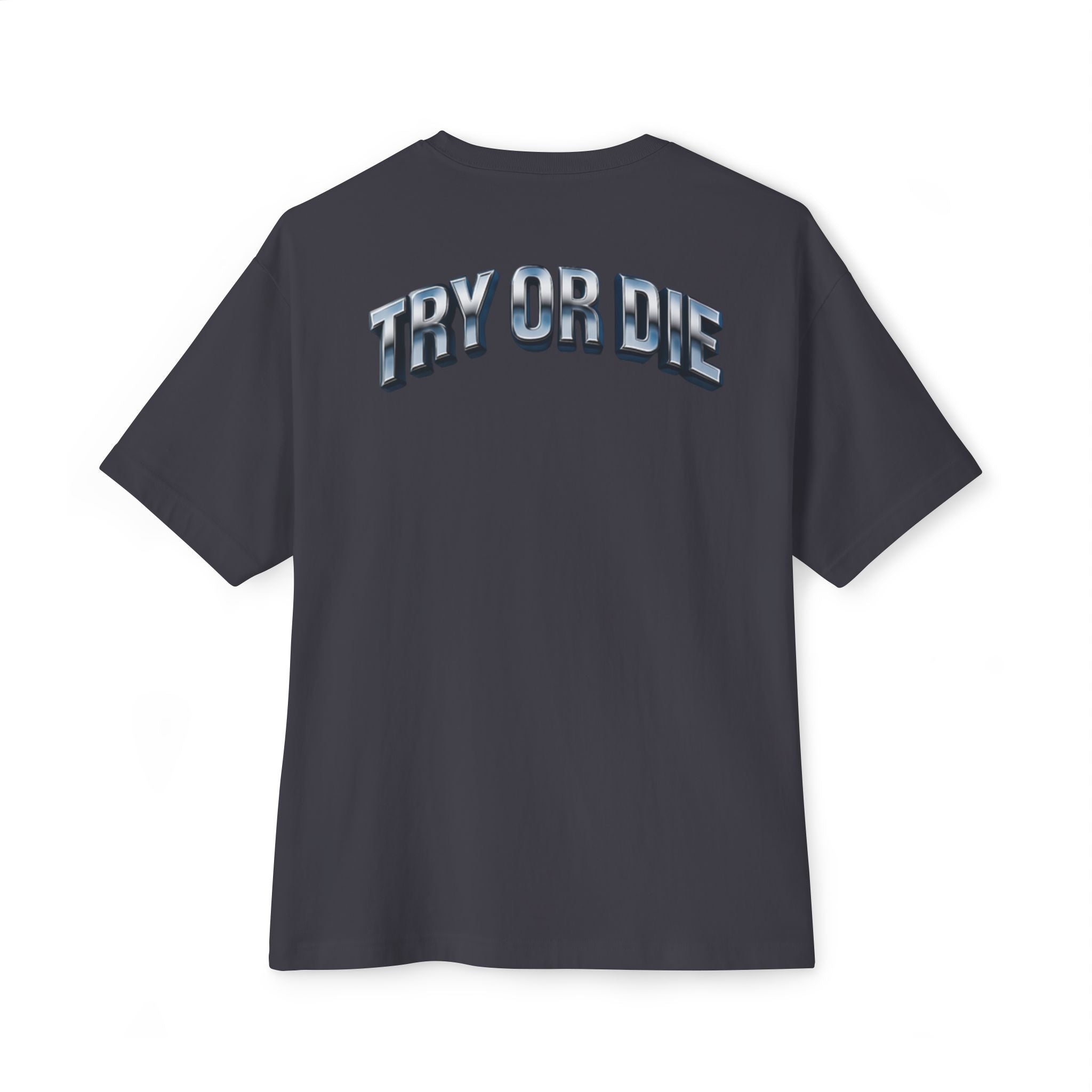 Oversized Boxy Chrome Graphic Tee
