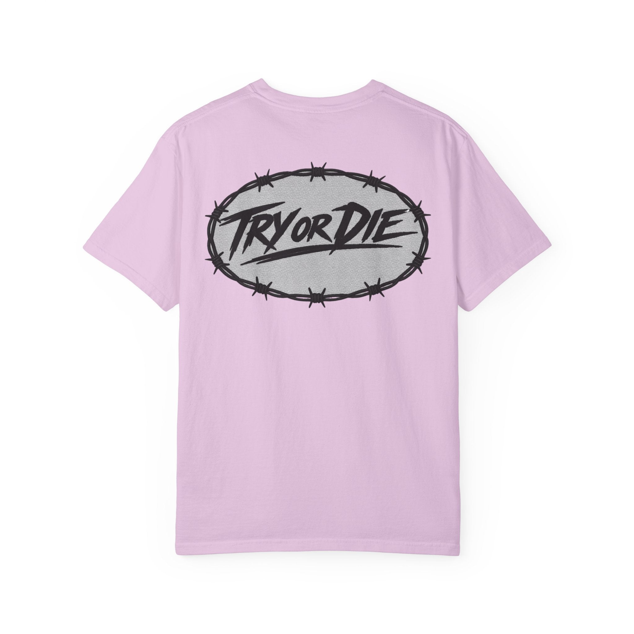 Try or Die garment-dyed T-shirt