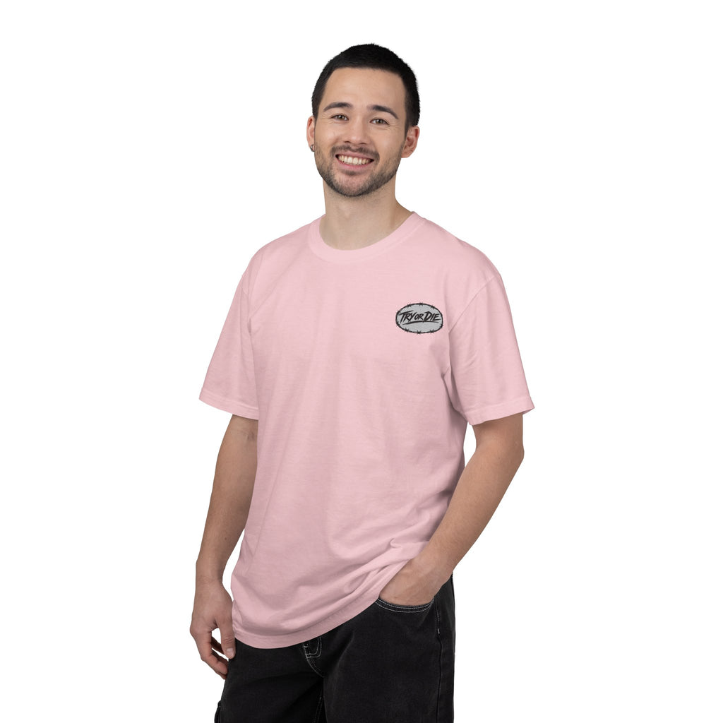 Try or Die garment-dyed T-shirt