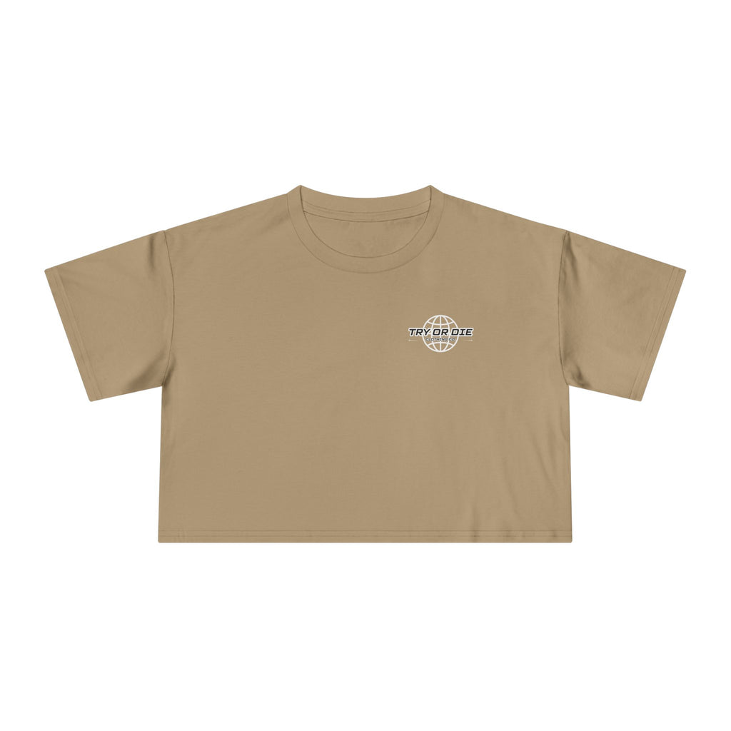 No Timid Souls Women's Crop Tee