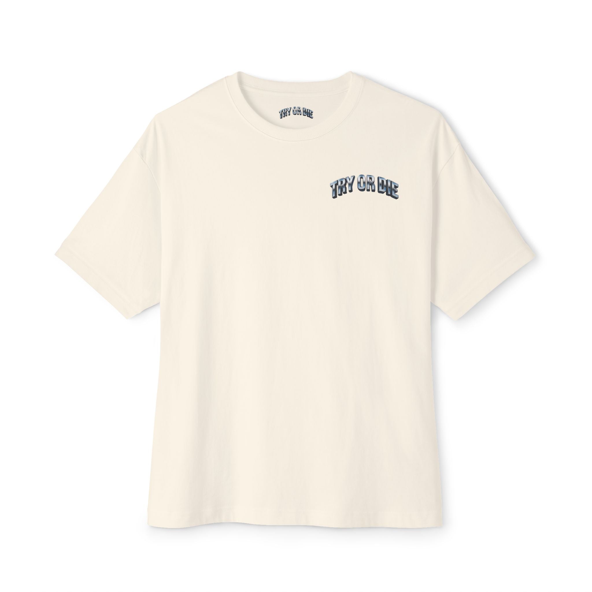 Oversized Boxy Chrome Graphic Tee