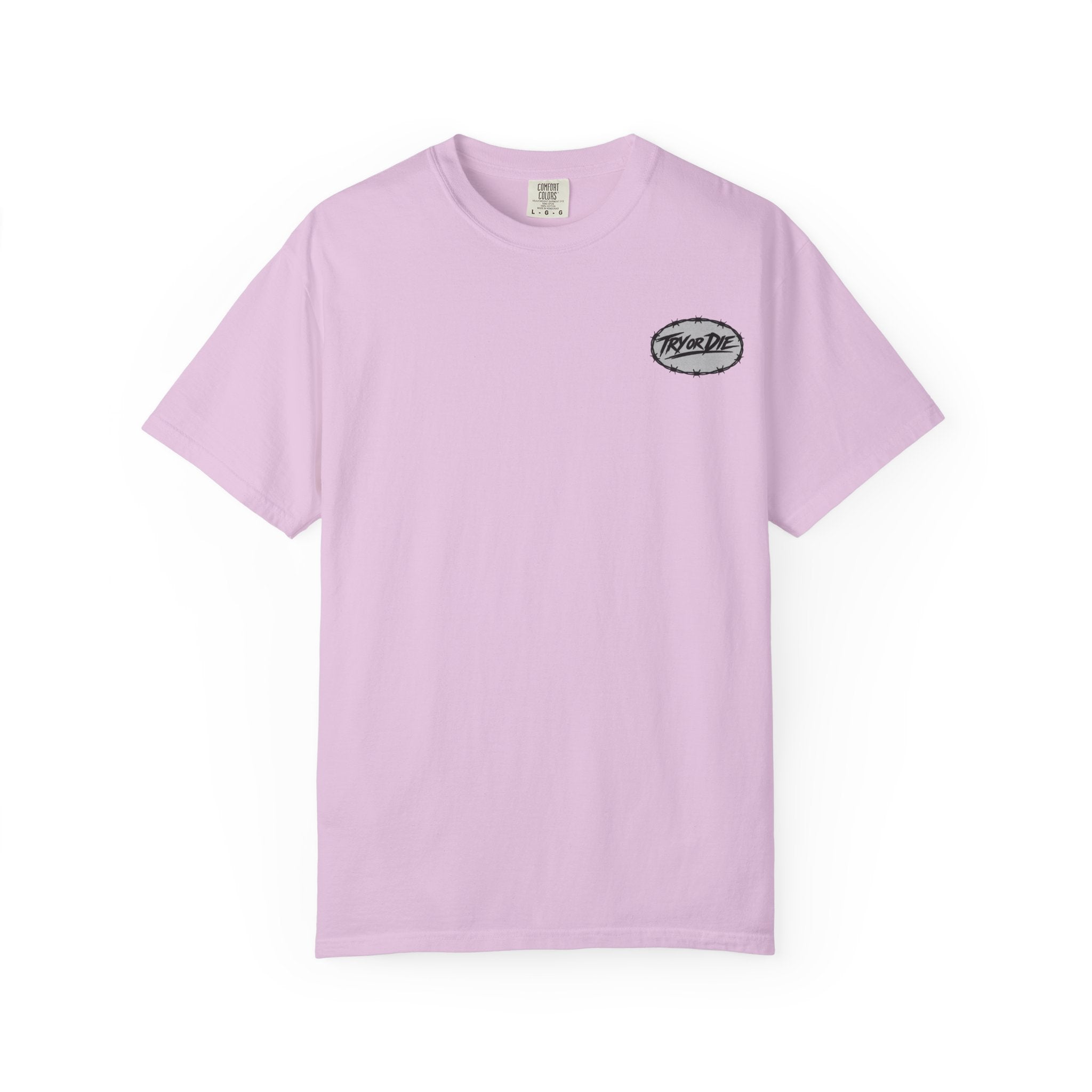 Try or Die garment-dyed T-shirt