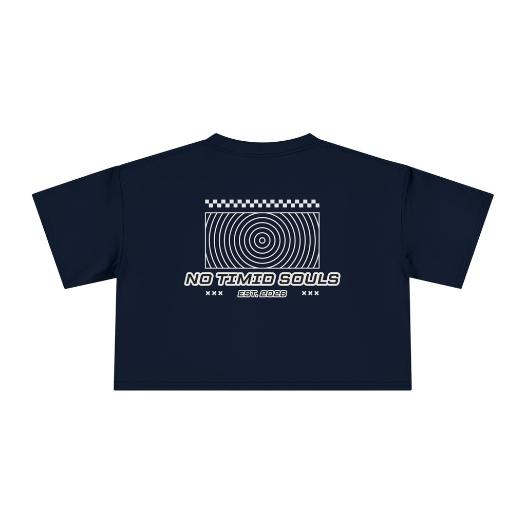 No Timid Souls Women's Crop Tee