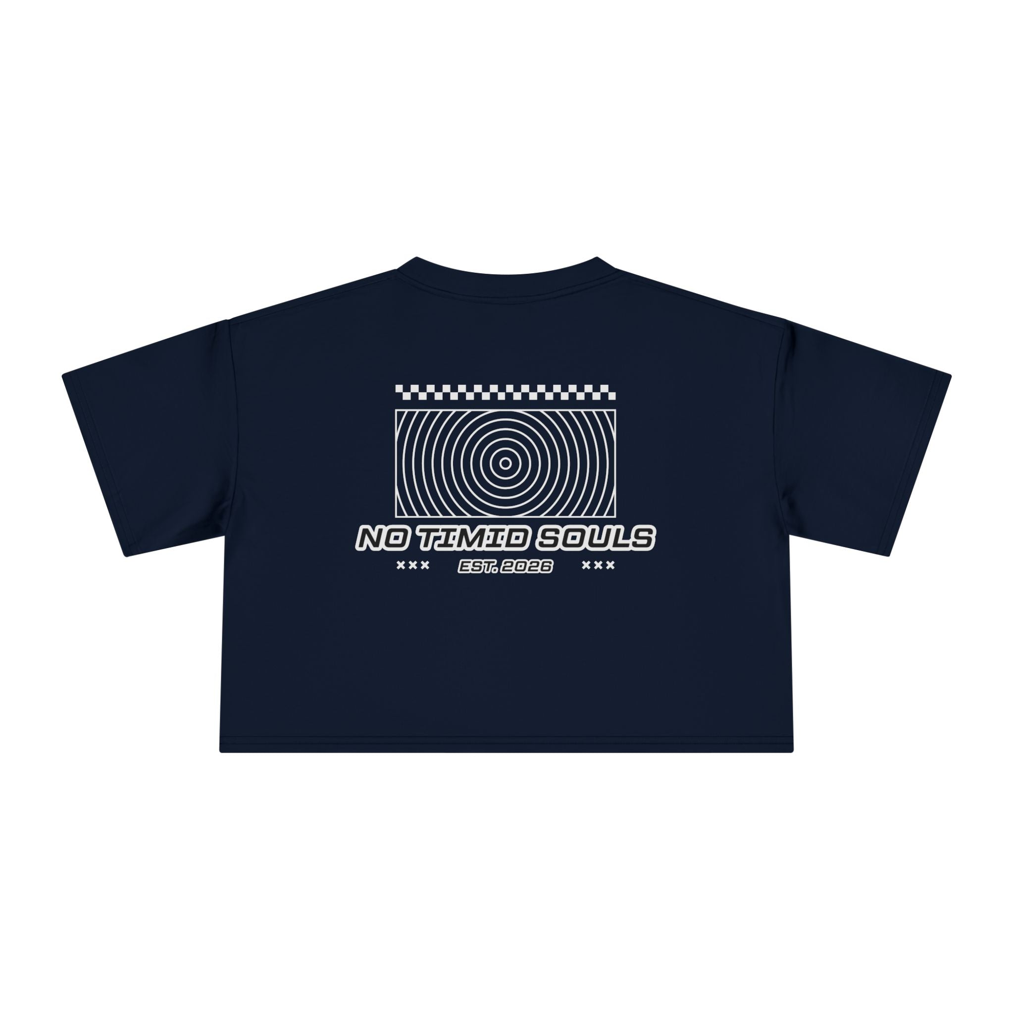 No Timid Souls Women's Crop Tee