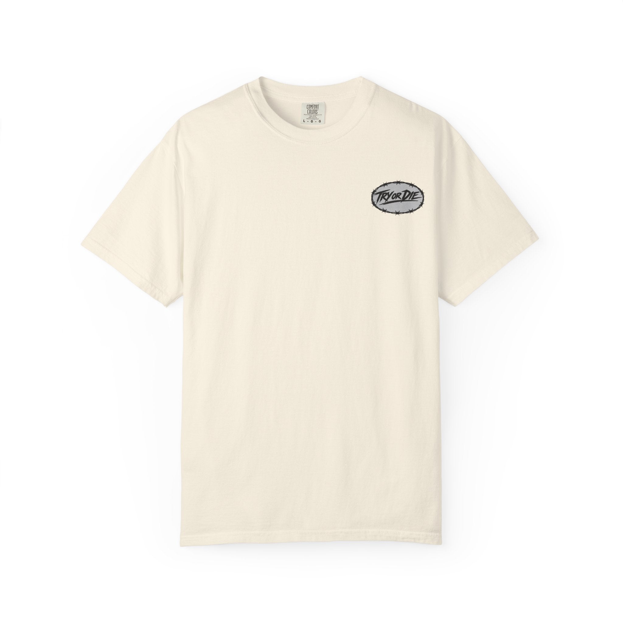 Try or Die garment-dyed T-shirt