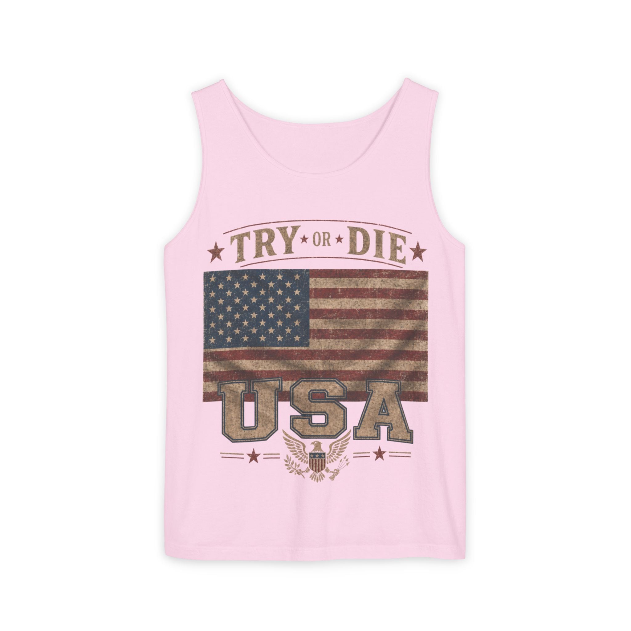 Try or Die USA Vintage Flag Tank