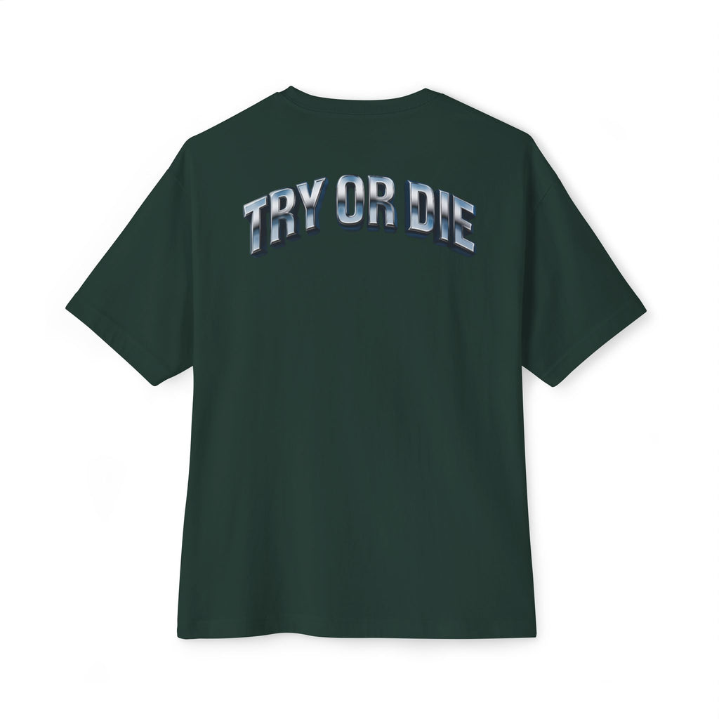 Oversized Boxy Chrome Graphic Tee