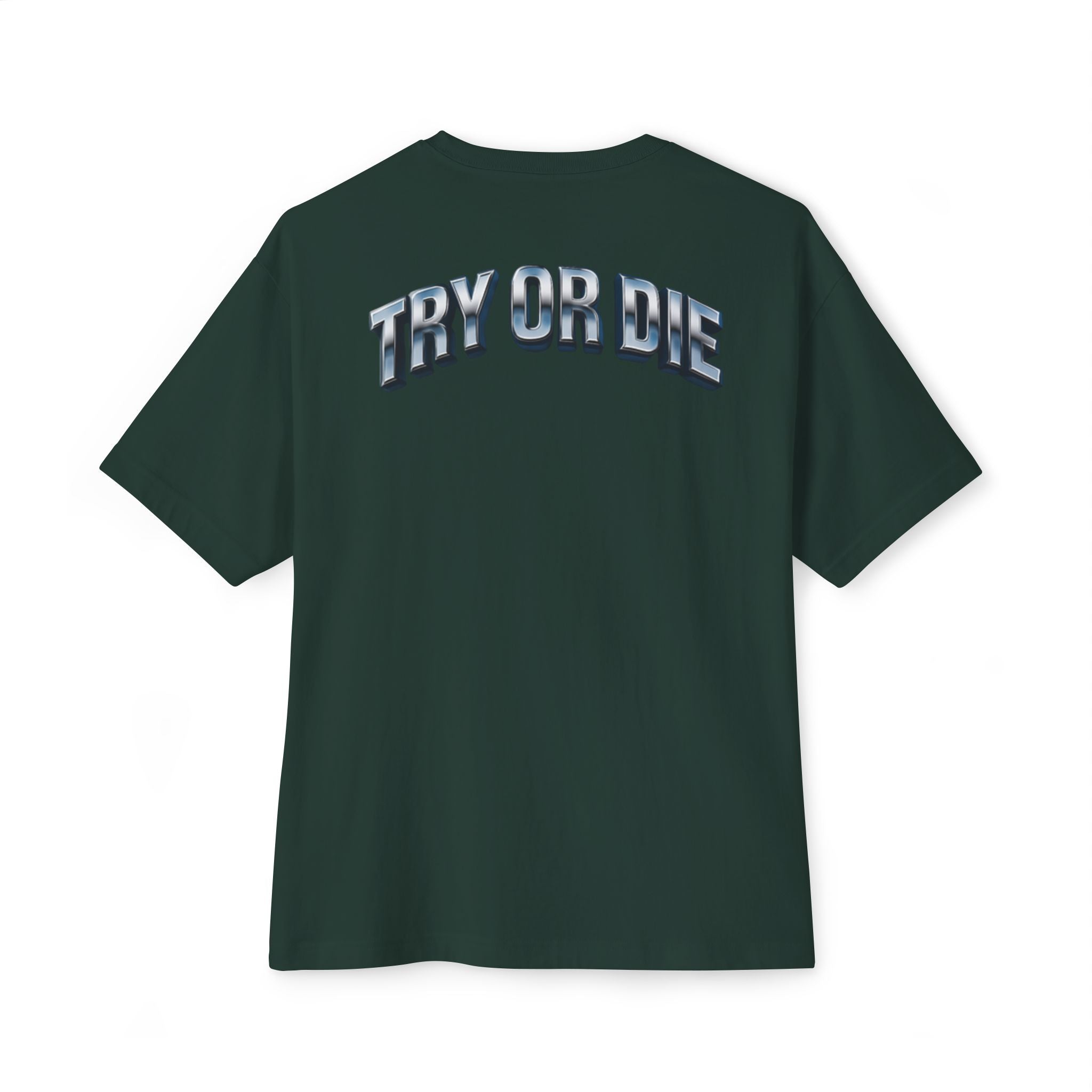 Oversized Boxy Chrome Graphic Tee