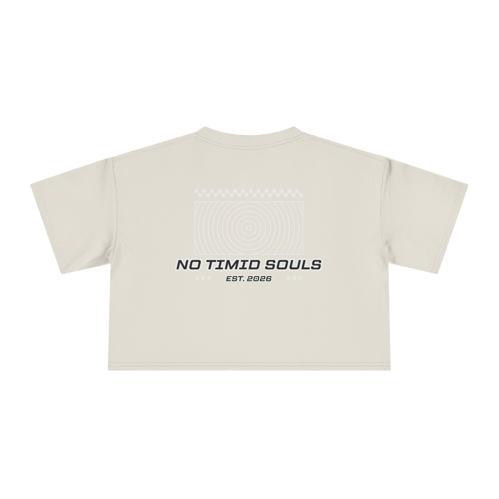 No Timid Souls Women's Crop Tee