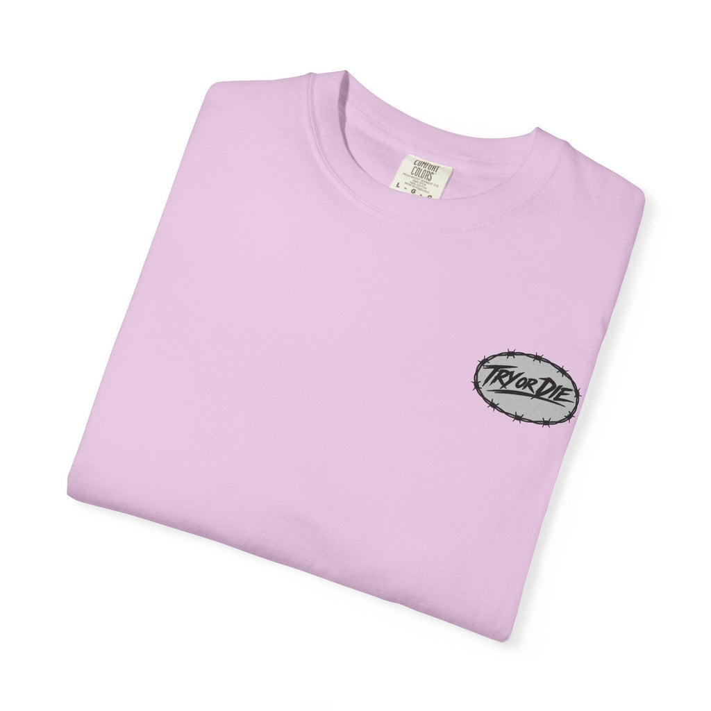 Try or Die garment-dyed T-shirt