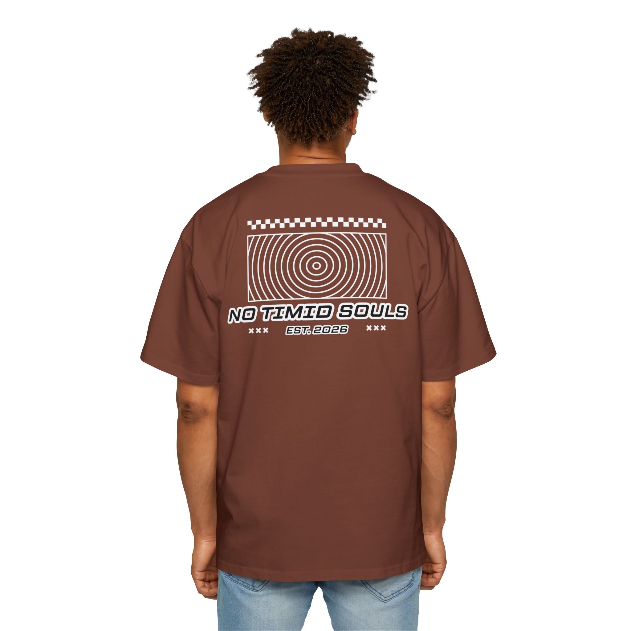No Timid Souls Oversized Tee