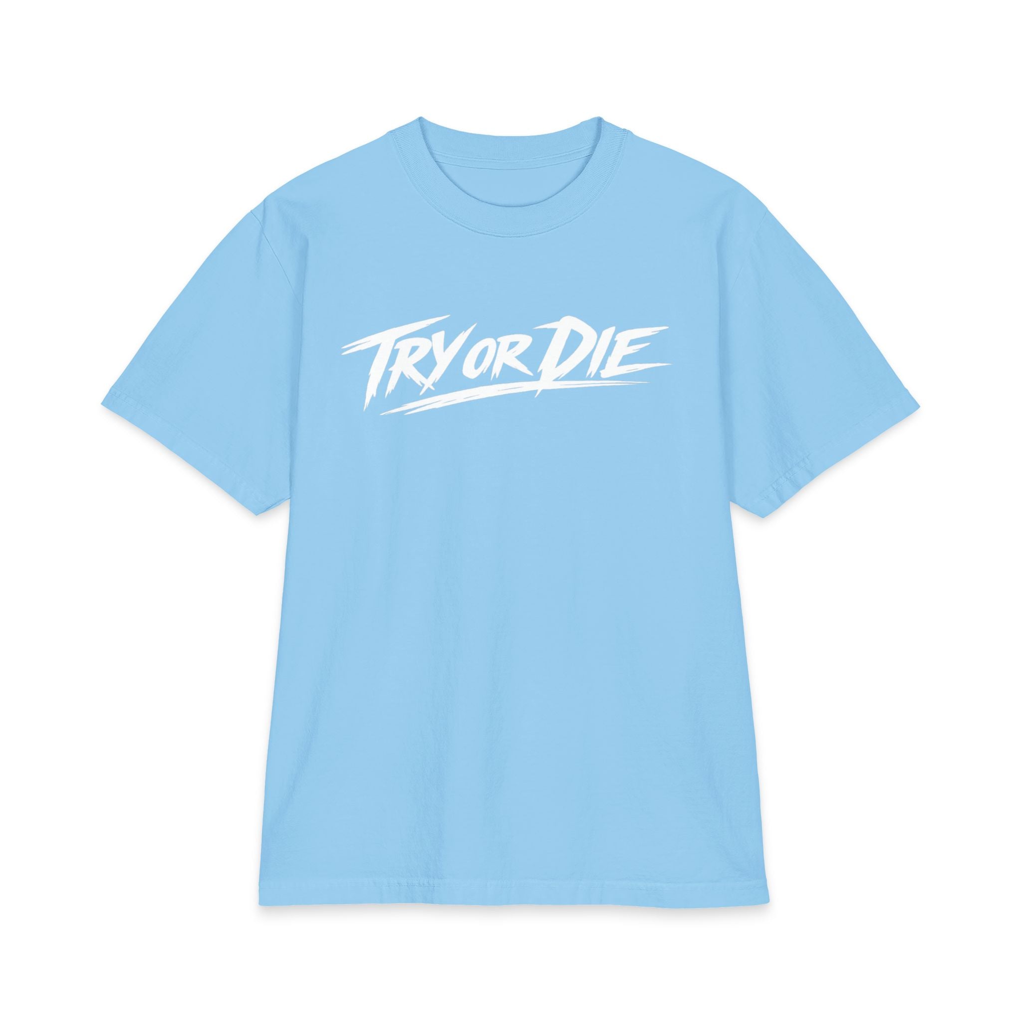 Try Or Die Essentials Heavyweight Graphic Tee