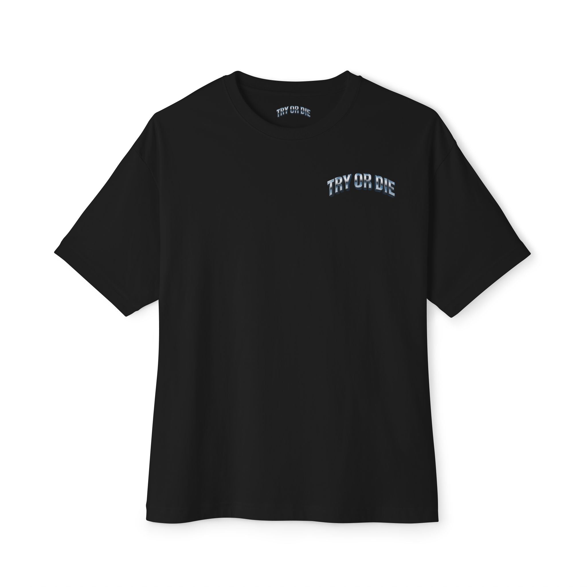 Oversized Boxy Chrome Graphic Tee