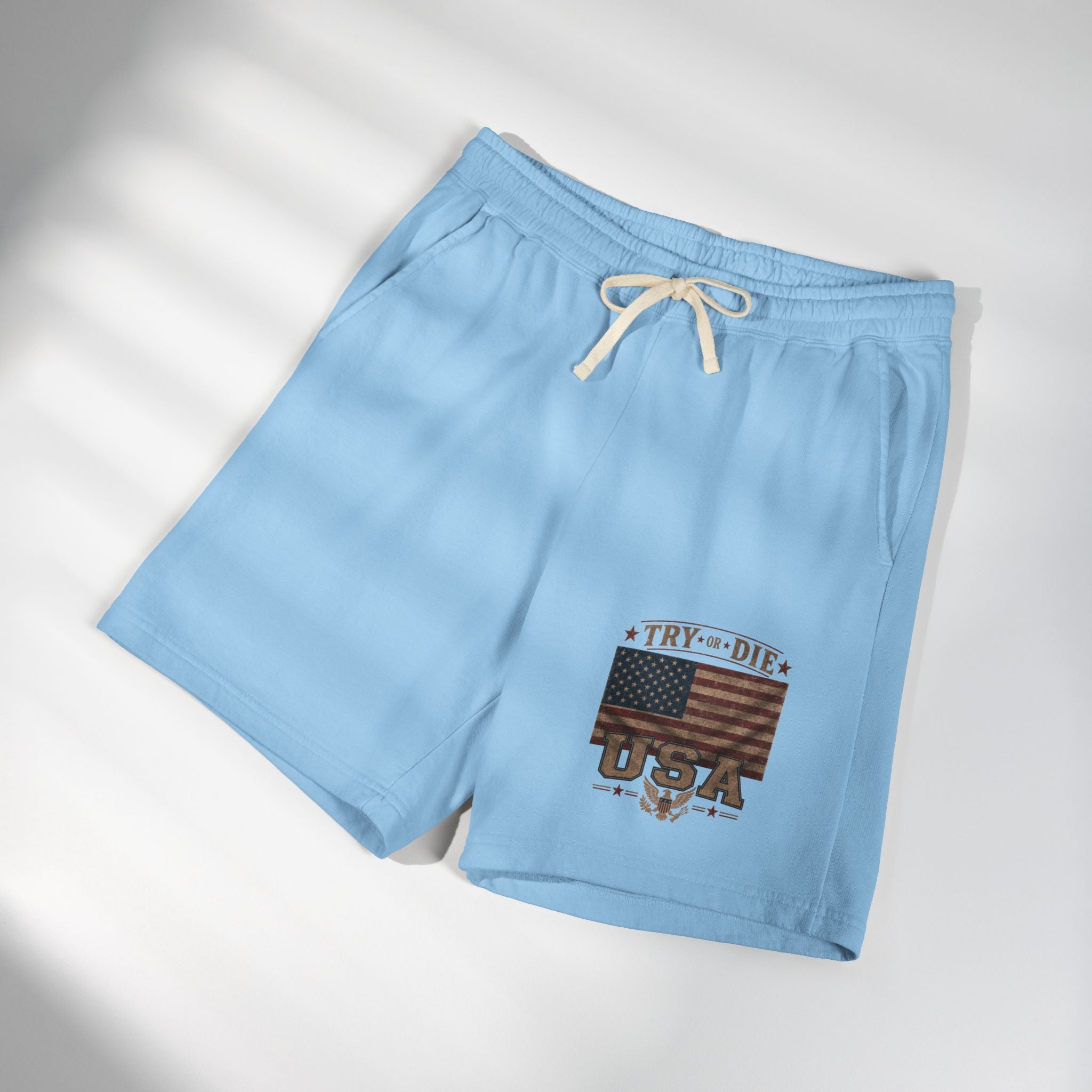 Try or Die USA Vintage Sweat Shorts