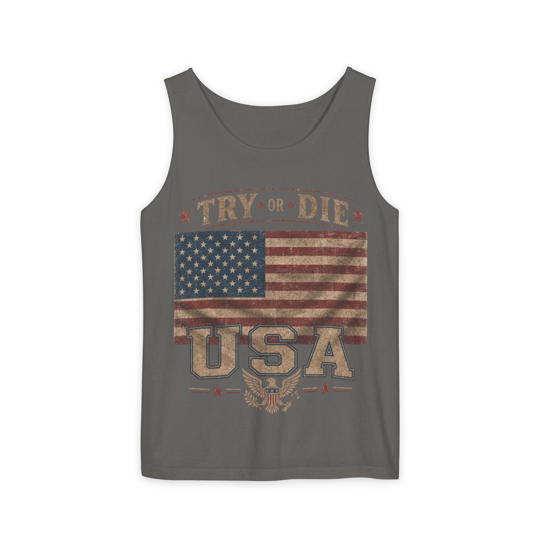 Try or Die USA Vintage Flag Tank