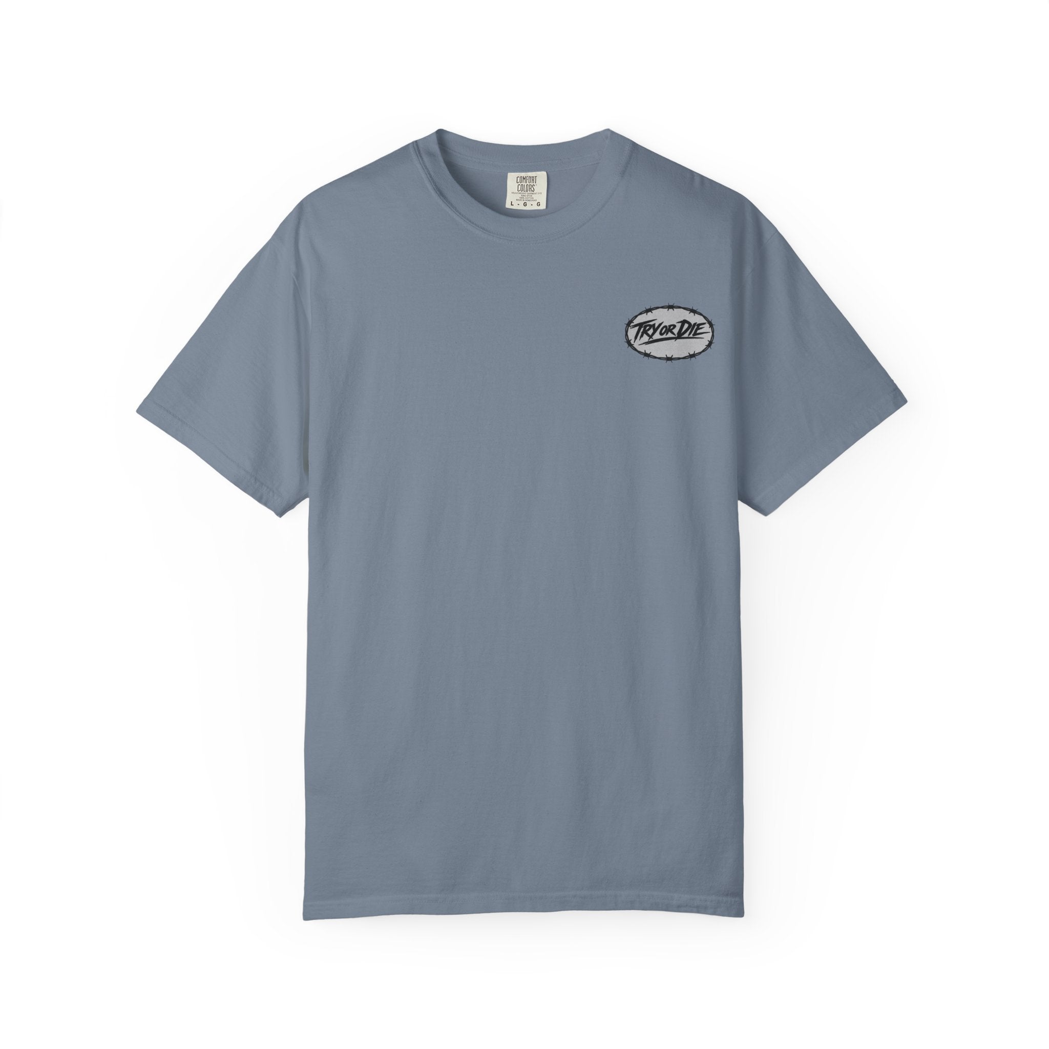 Try or Die garment-dyed T-shirt