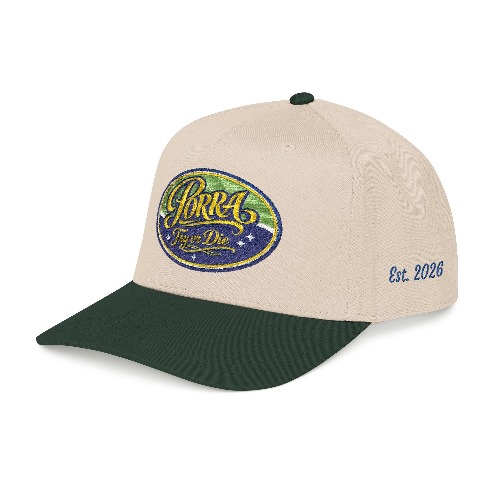 Embroidered Baseball Cap- Brazil