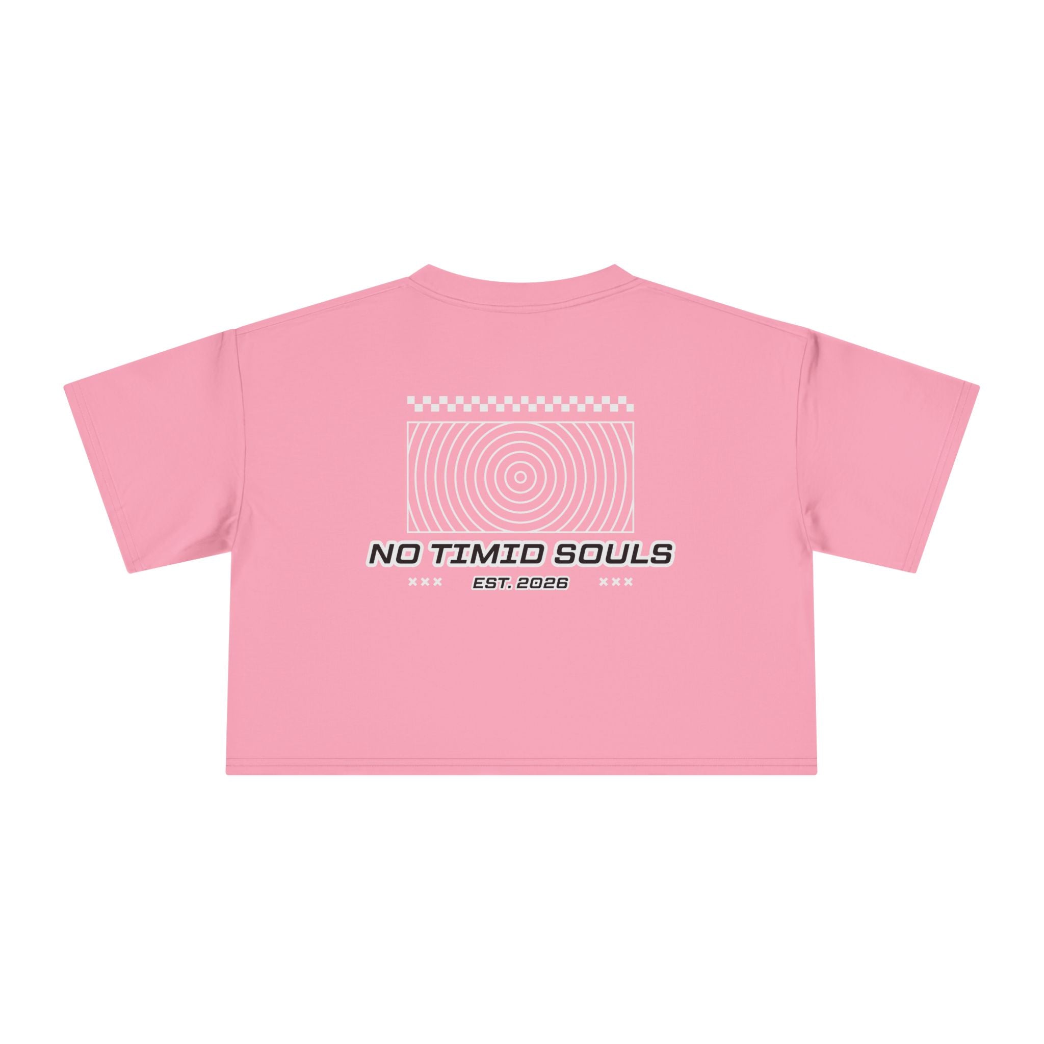 No Timid Souls Women's Crop Tee