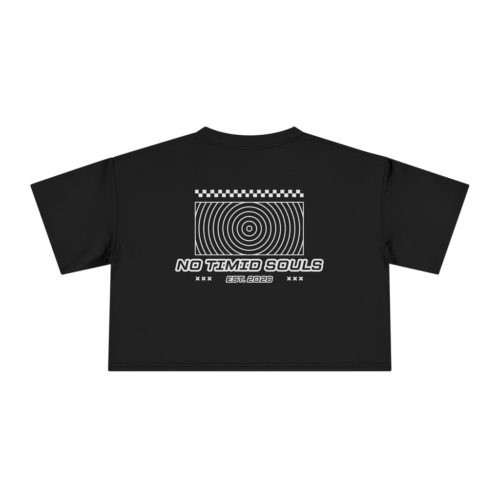 No Timid Souls Women's Crop Tee