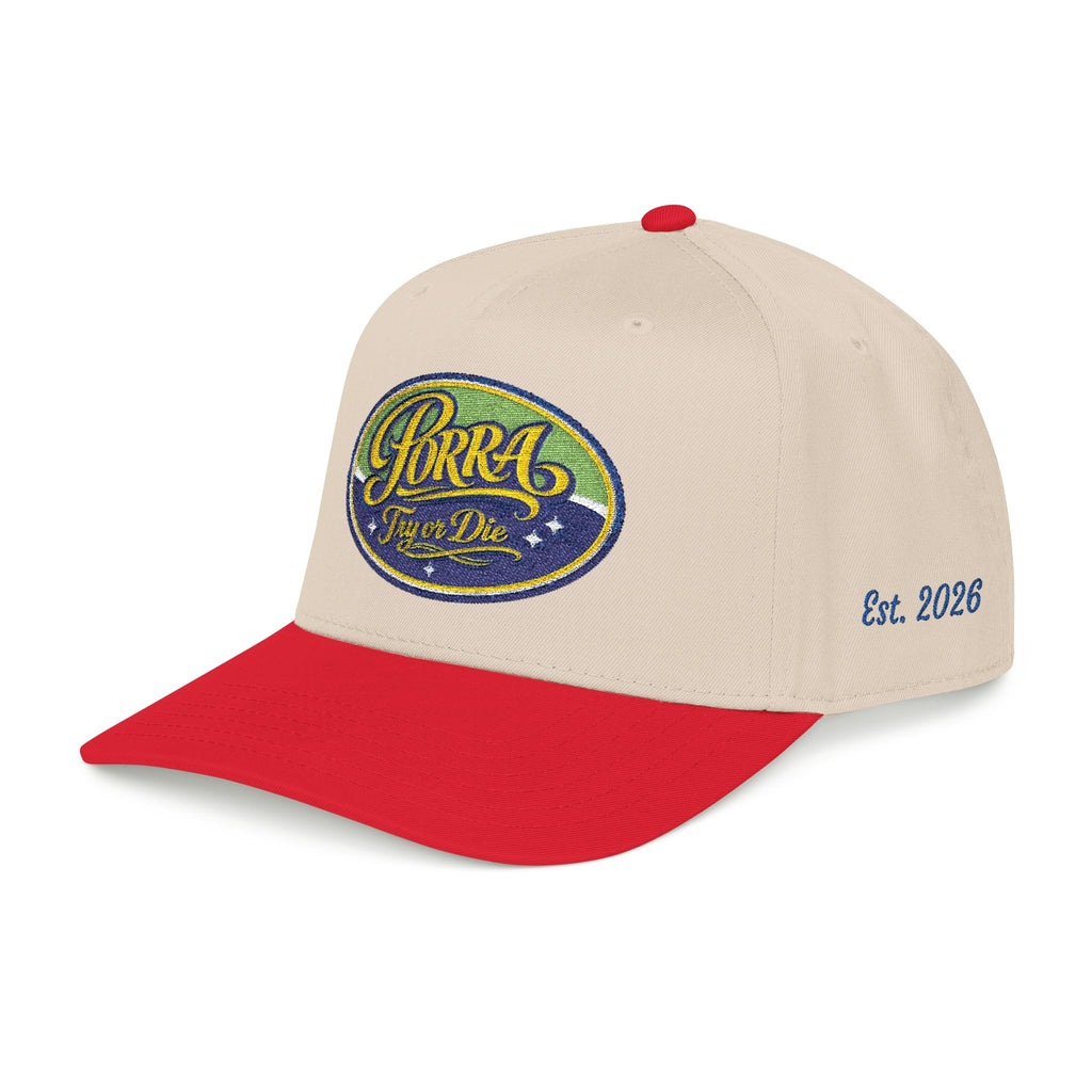 Embroidered Baseball Cap- Brazil