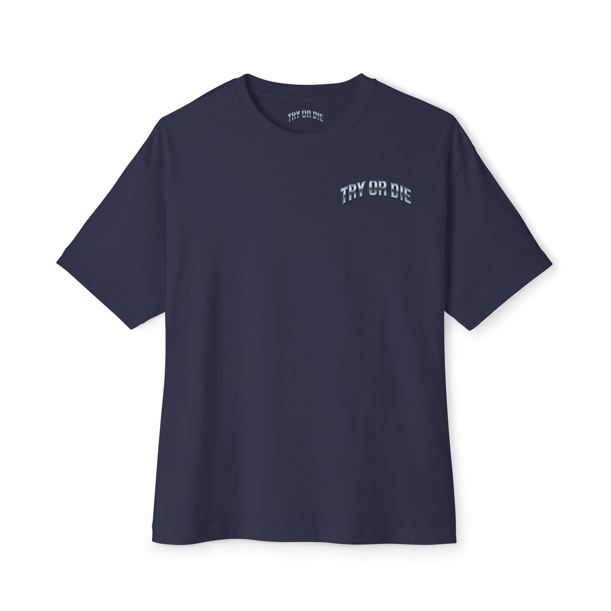 Oversized Boxy Chrome Graphic Tee