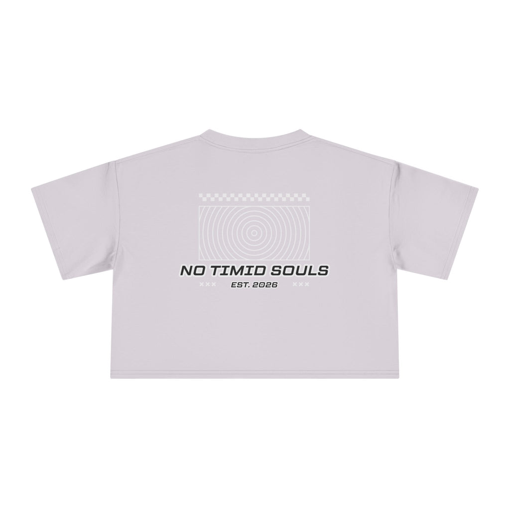 No Timid Souls Women's Crop Tee