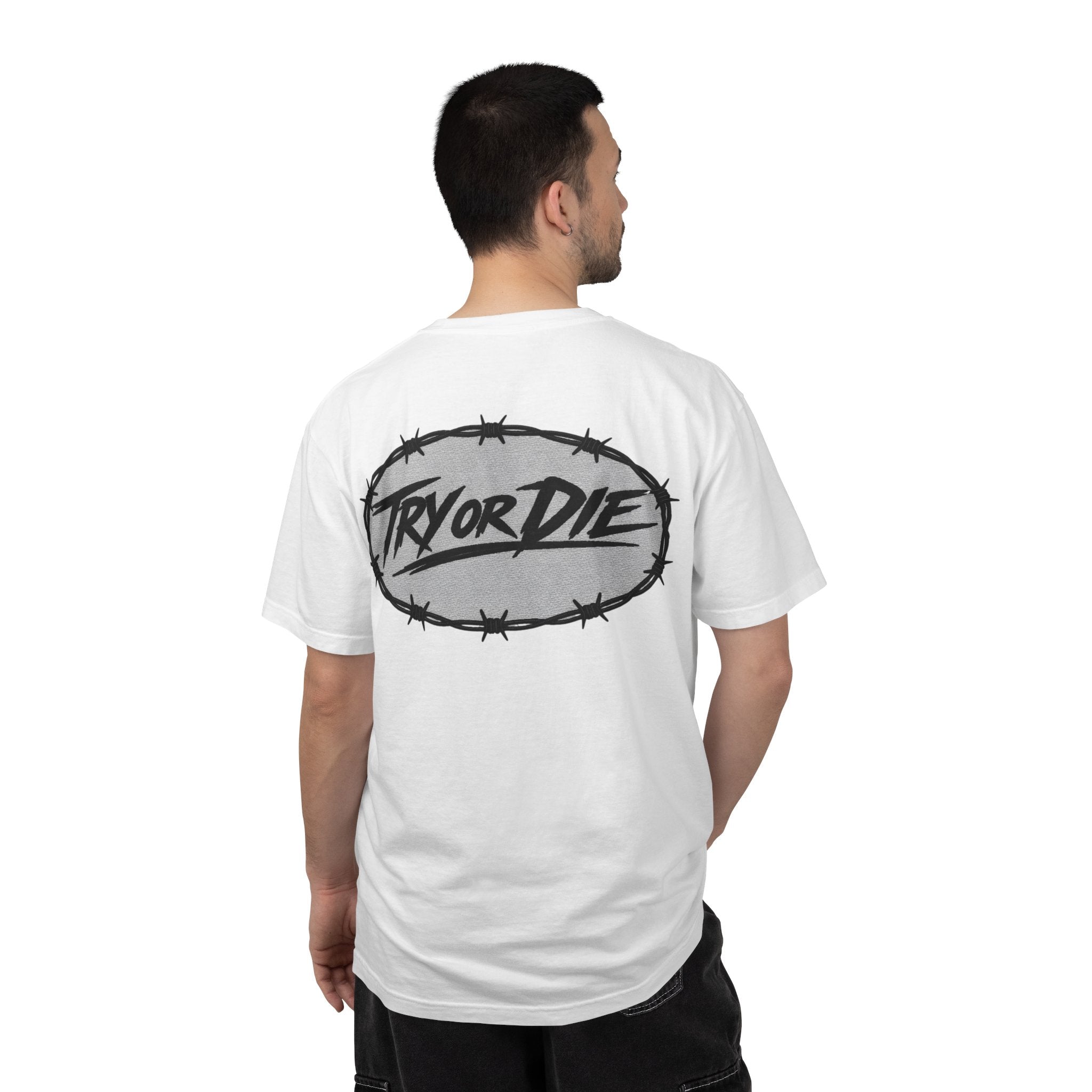 Try or Die garment-dyed T-shirt