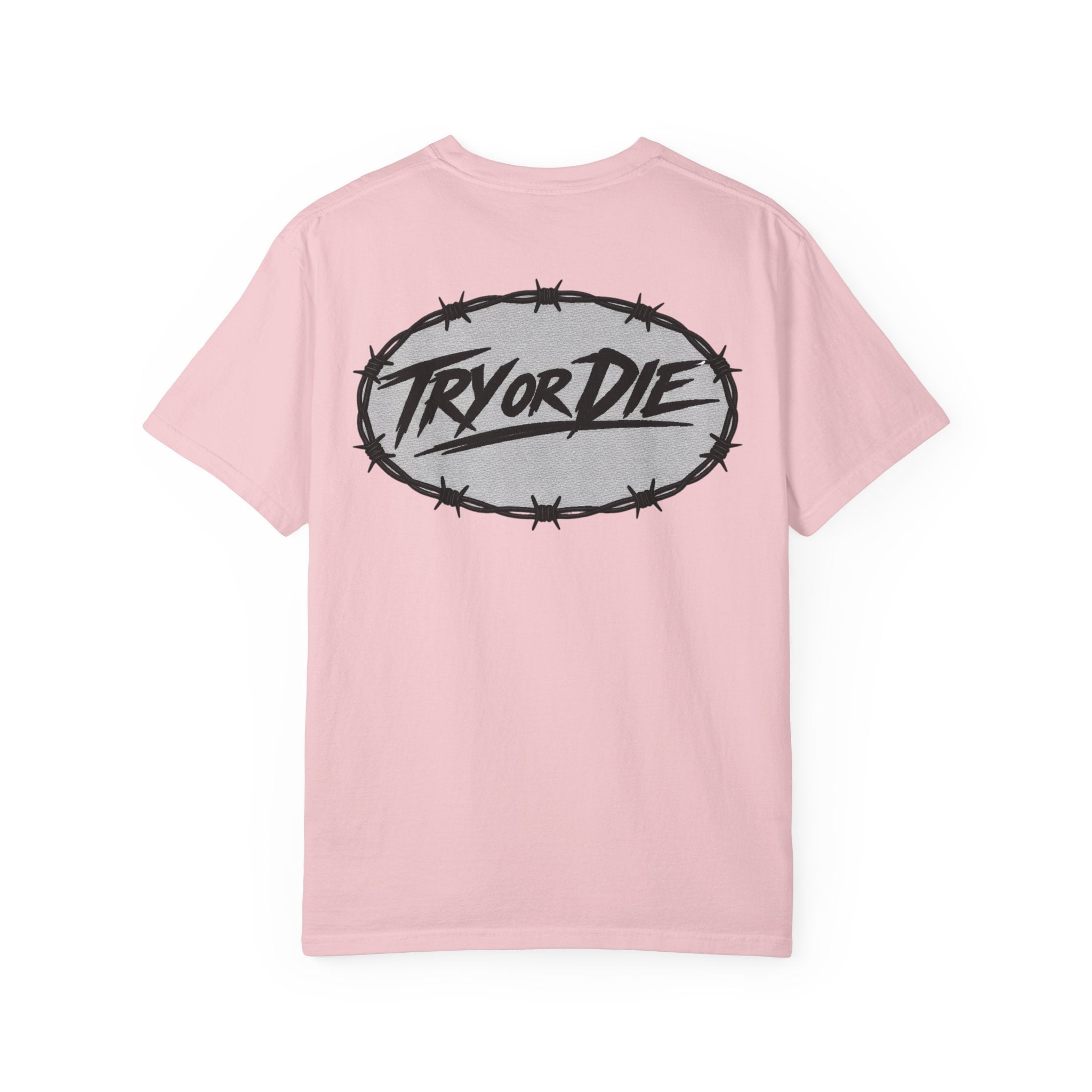 Try or Die garment-dyed T-shirt