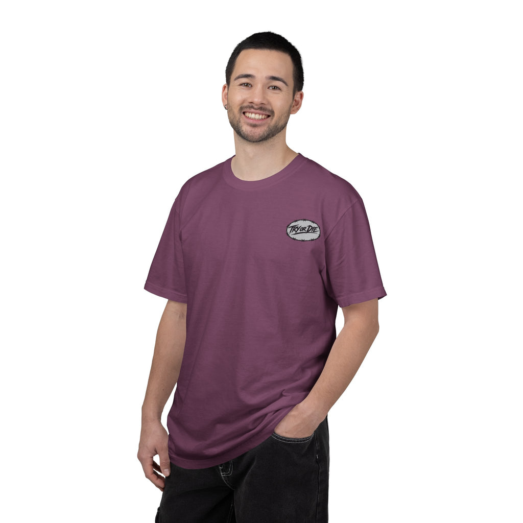 Try or Die garment-dyed T-shirt